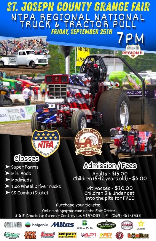 Friday Is Veterans Day At 2026 St. Joseph County Grange Fair